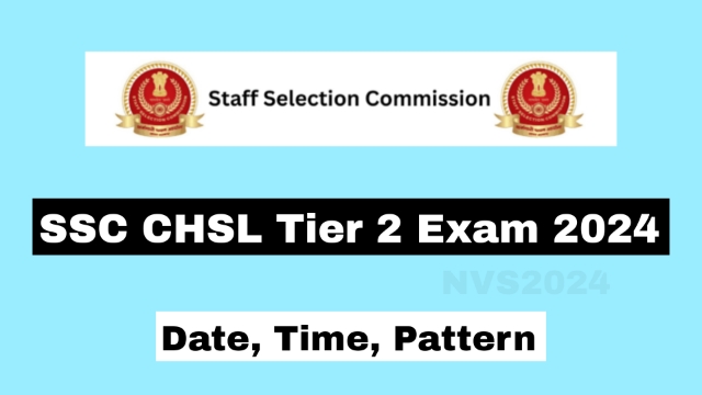 SSC CHSL Tier 2 Exam 2024